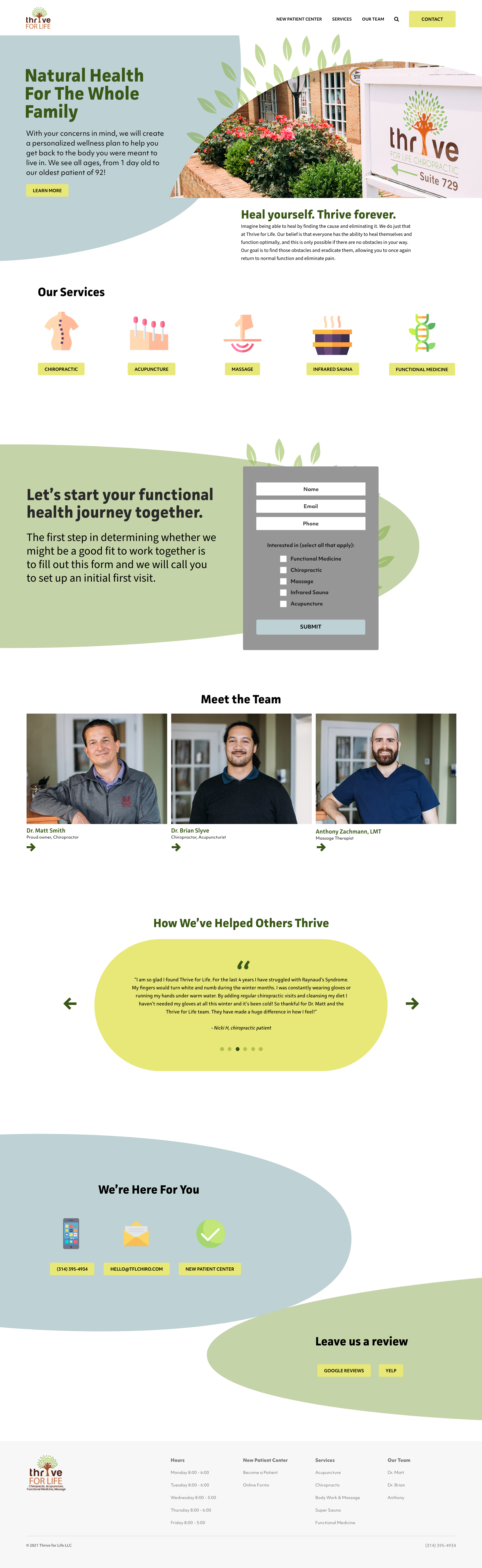 Thrive Desktop Home